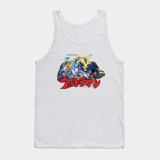 Ultraman Cartoon TV Show Tank Top